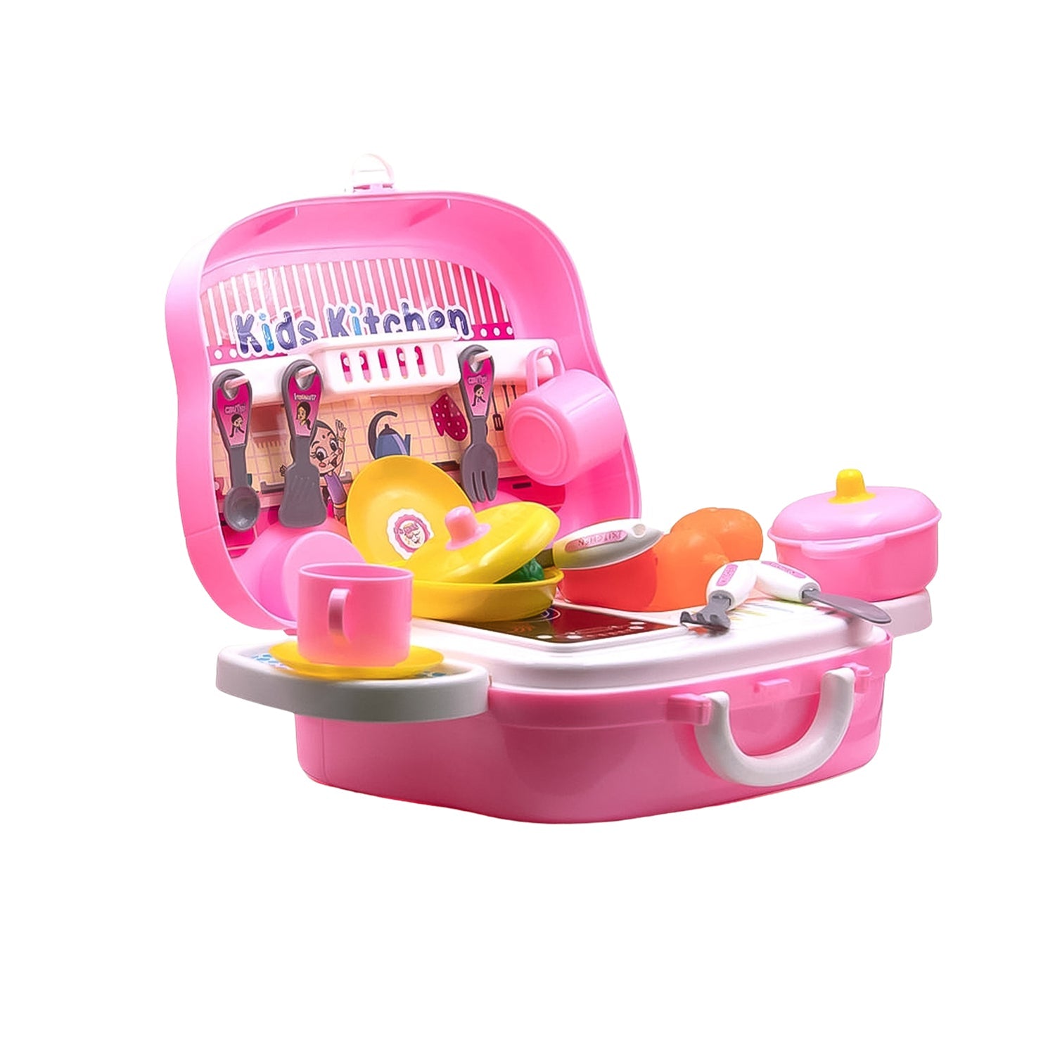 Kitchen Set for Kids Girls Pretend Play Toys Little (23 Pcs Set Approx) Kitchen Set for Kids Girls Pretend Play Toys Little (23 Pcs Set Approx)